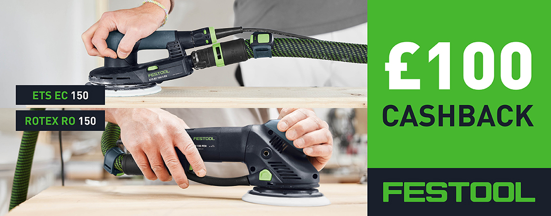 Festool £100 Cashback Promo